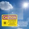 Signmission Radiation & Laser Sign, 3.5 in H x 5 in W, Vinyl Decal, Rectangle OS-2PACK-CR-D-35-L-10146 - alternate 3